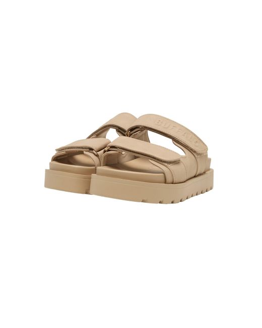Buffalo White Pantolette Raya