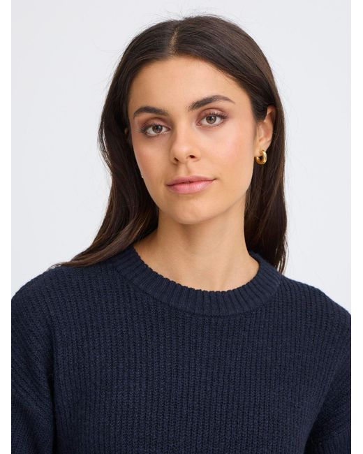 Oxmo Blue Strickpullover