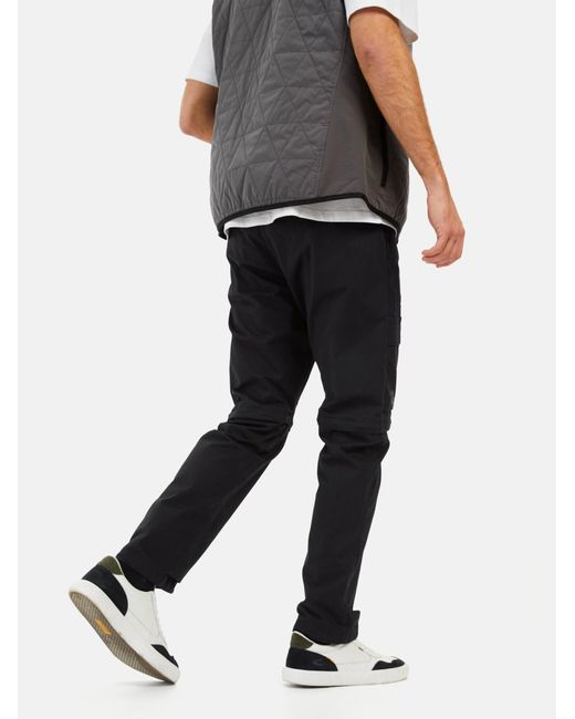 Camel Active Zip-Off Cargohose Im Relaxed Fit in Blue für Herren