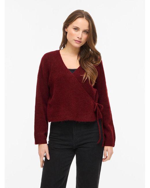 Vila Red Pullover Viluna