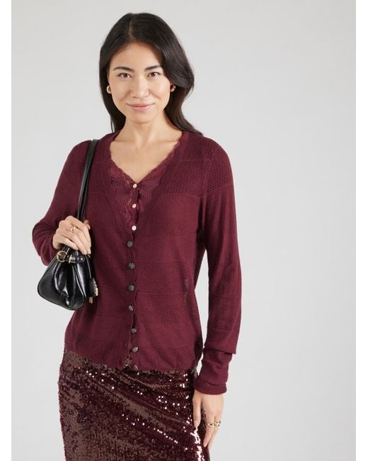 Rosemunde Red Strickjacke