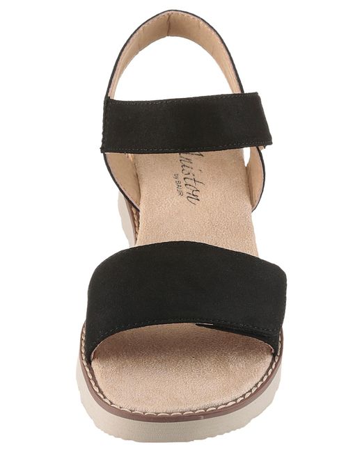 Aniston Black Sandale