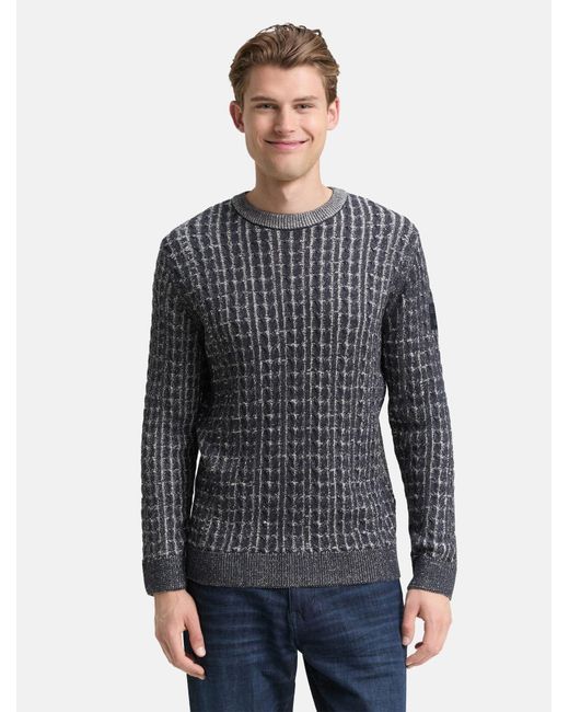 Tom Tailor Pullover in Gray für Herren