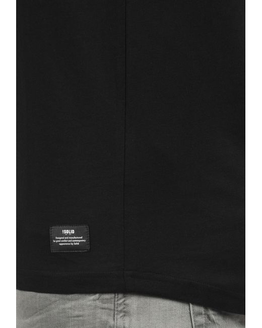 Solid Shirt Cajus in Black für Herren