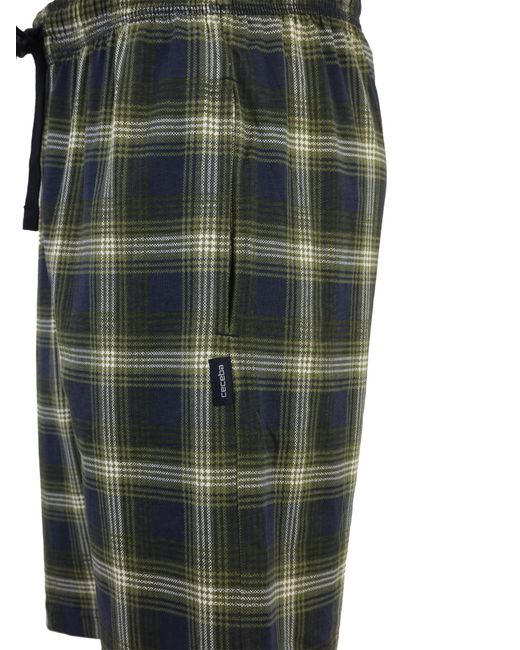 Ceceba Pyjamashorts in Green für Herren