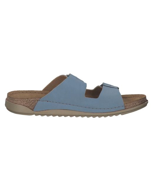 Fischer Blue Pantolette
