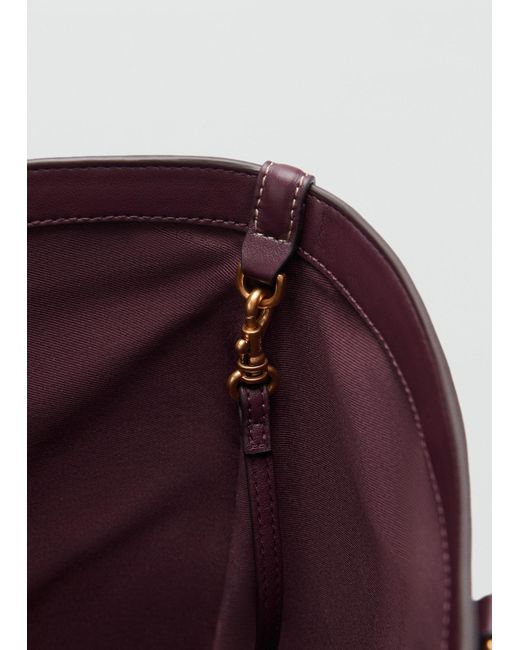 Mango Brown Shopper Porta