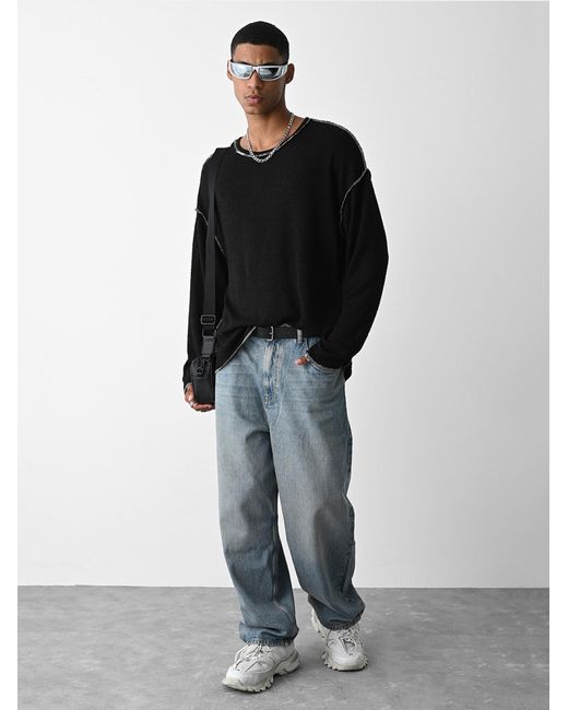 VAMOS CLO Pullover in Black für Herren