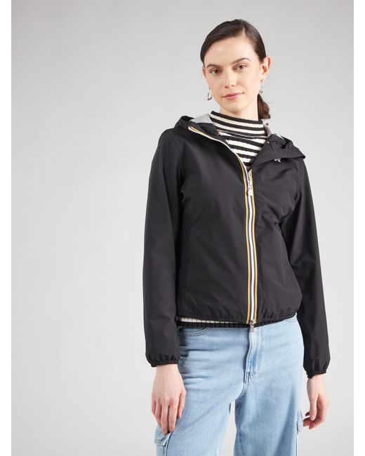 K-Way Black Jacke
