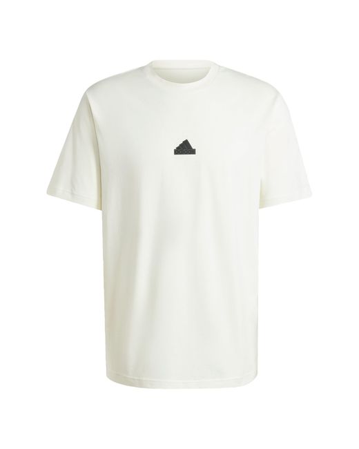 Adidas Funktionsshirt 'city escape' in White für Herren