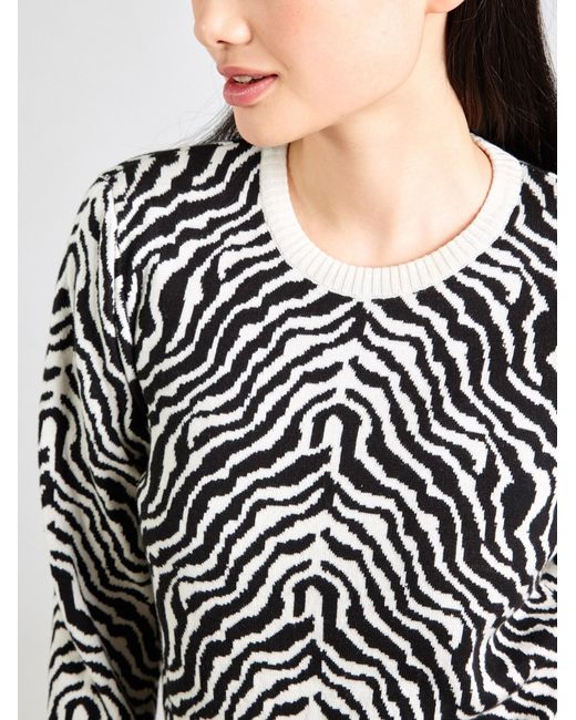 /about You Black Pullover Freya