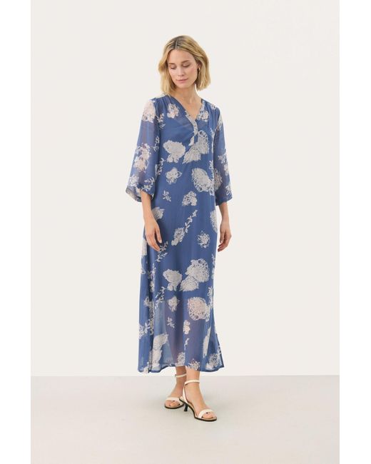 Part Two Blue Kleid Berit