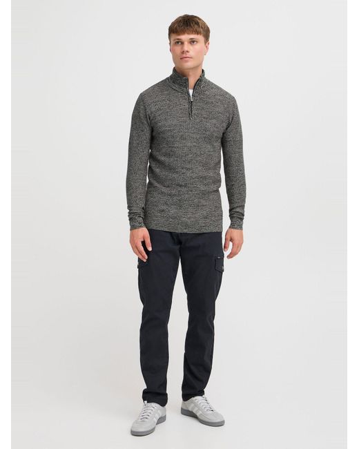 INDICODE Pullover Jador in Gray für Herren