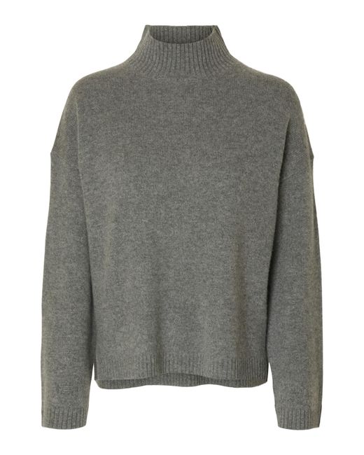 SELECTED Gray Pullover Slfcille