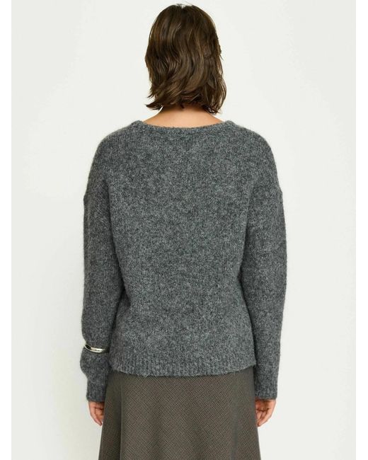 SOFT REBELS Gray Pullover Srcamilla