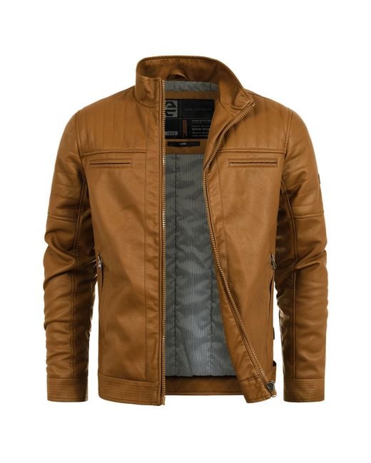 INDICODE Jacke Brook in Brown für Herren
