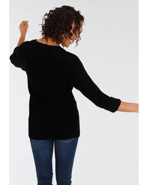 Flashlights Black Pullover