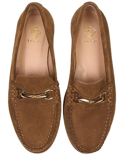 Desa Brown Mokassin Loafer