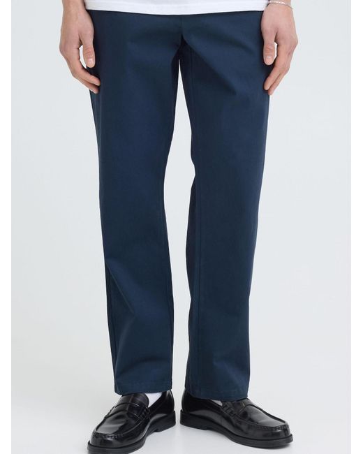 Solid Chinohose Sdtate in Blue für Herren