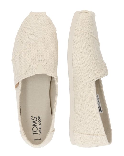 TOMS White Slipper