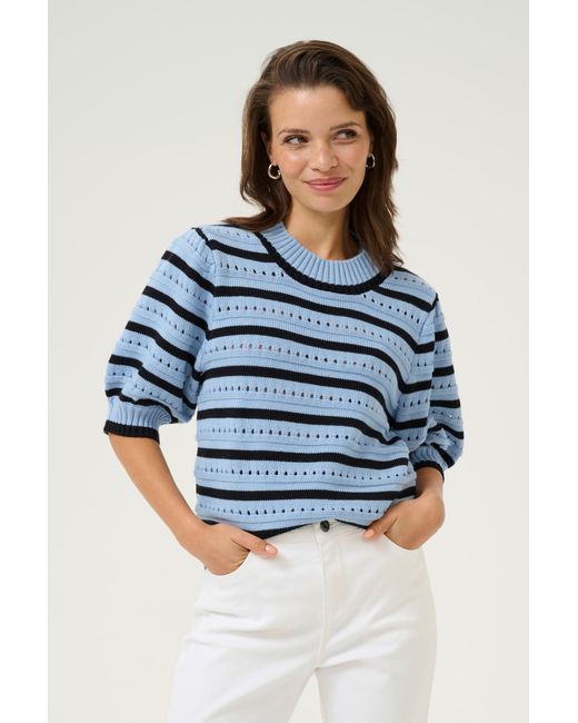 Kaffe Blue Pullover 'Kaevelyn'