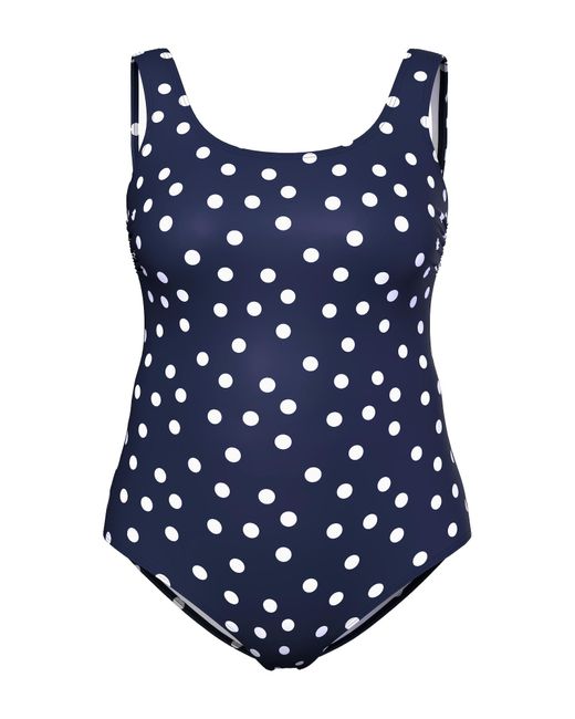 Ulla Popken Blue Badeanzug 'Alice'