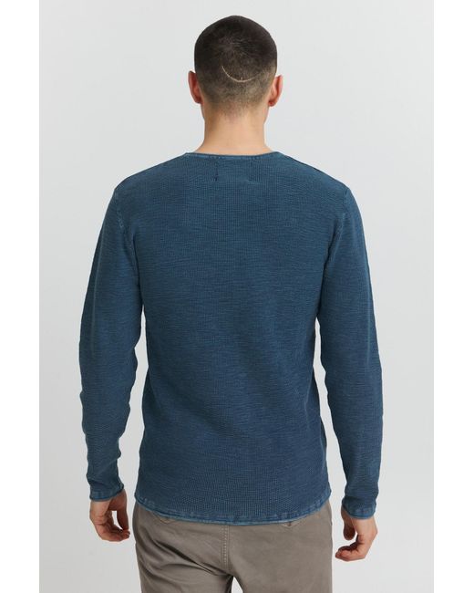INDICODE Pullover Karpo in Blue für Herren
