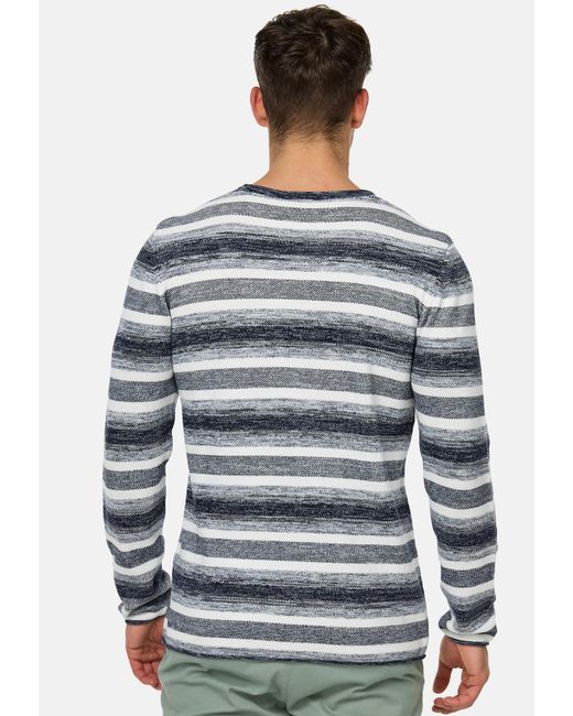 INDICODE Pullover Manfred in Gray für Herren