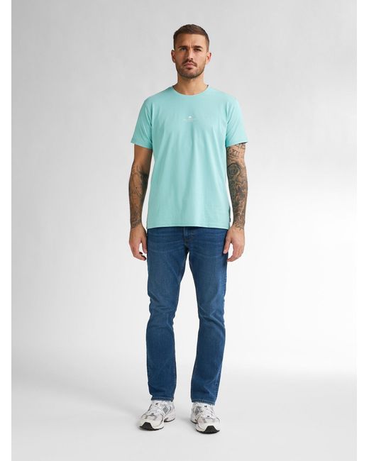 Petrol Industries T-Shirt Surfside in Blue für Herren