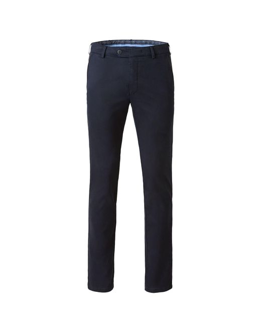 Meyer Chinohose New York Super-Stretch, Fußweite 38 Cm in Blue für Herren