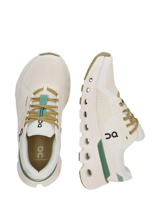 On Shoes White Laufschuh 'cloudrunner 2'