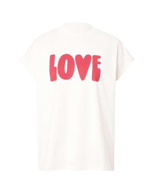 Thinking Mu White T-shirt 'love volta'