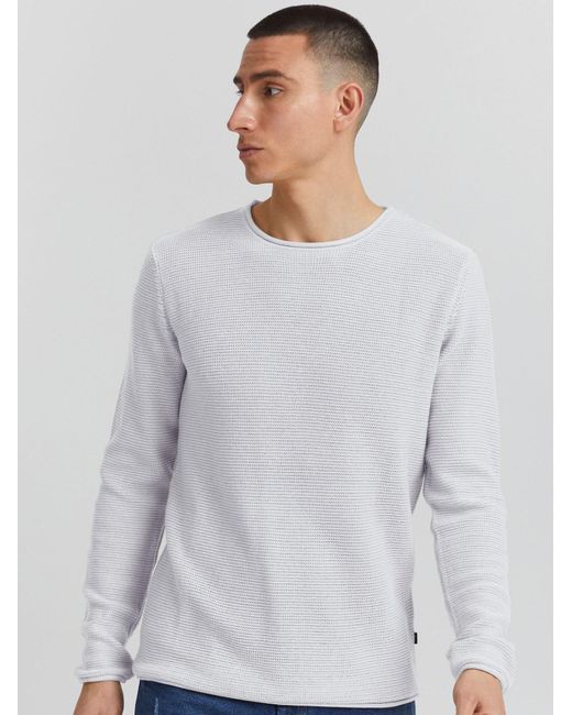 Solid Pullover Jarah in Gray für Herren