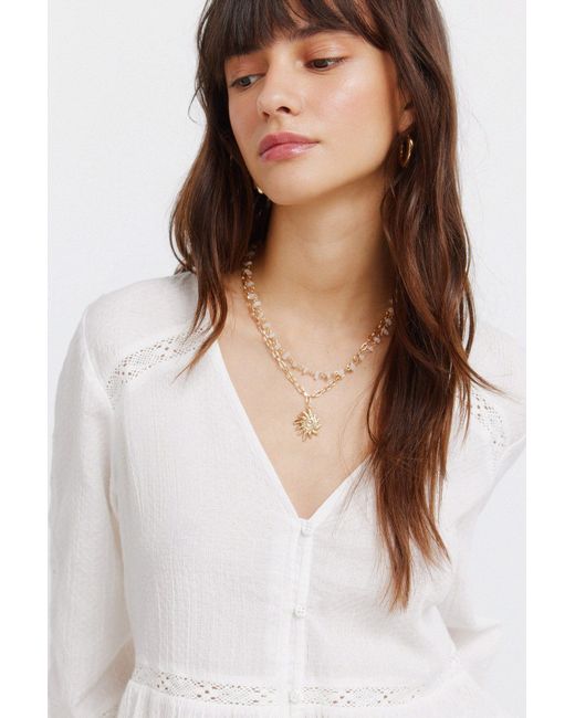 Springfield White Bluse
