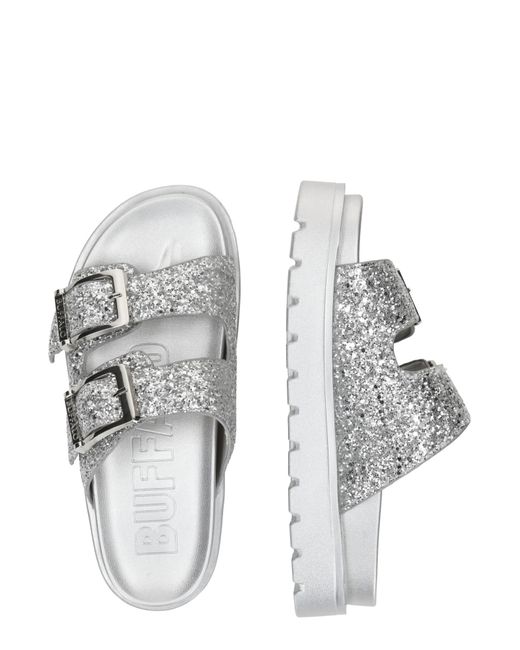 Buffalo Gray Pantolette Raya