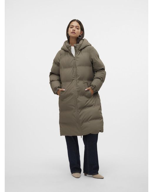 Vero Moda Gray Wintermantel 'Noe