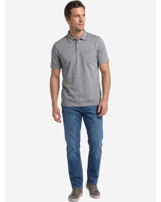 Redmond Shirt Basic in Gray für Herren