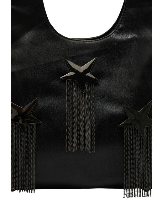faina Black Schultertasche