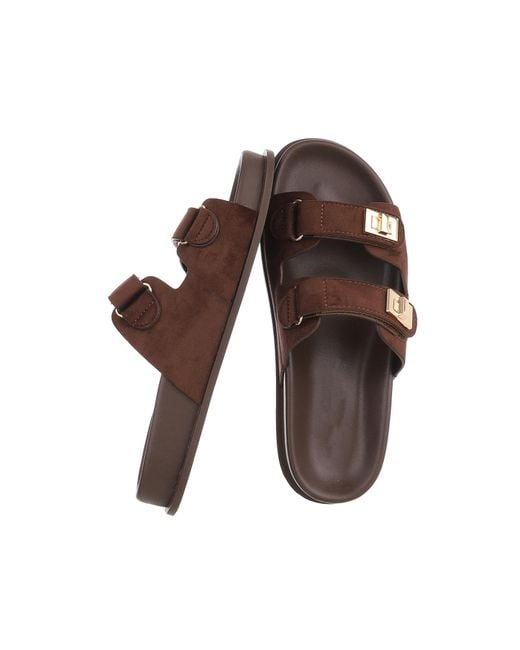 Ital-Design Brown Pantolette
