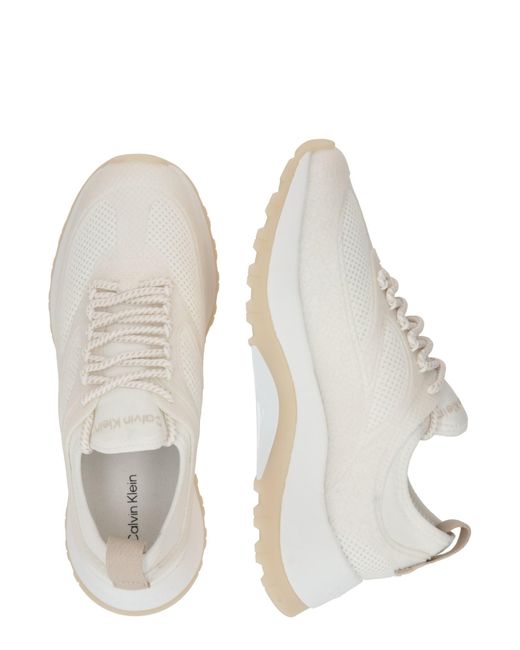 Calvin Klein White Sneaker 'runner'