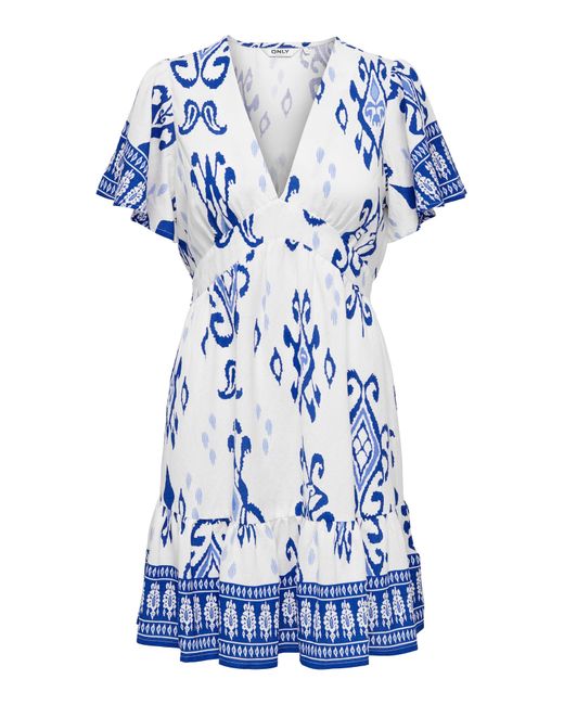 ONLY Blue Kleid Onlmorrison