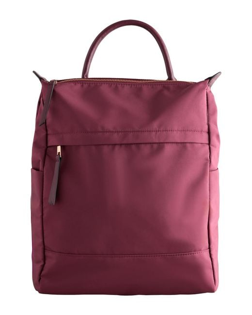 Next Purple Rucksack