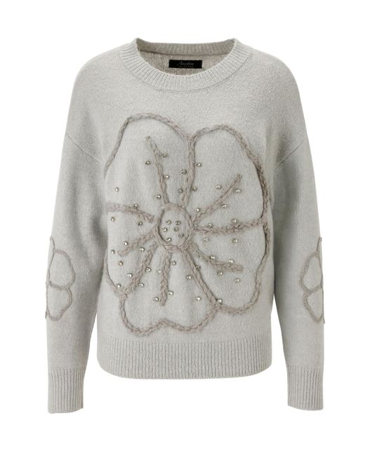 Aniston SELECTED Gray Pullover
