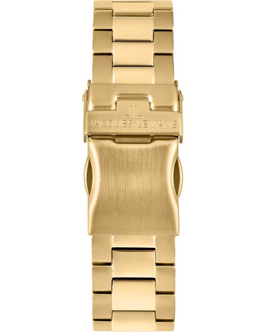 Jacques Lemans Uhr in Metallic für Herren