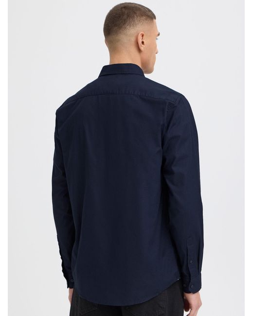 Solid Hemd Val in Blue für Herren