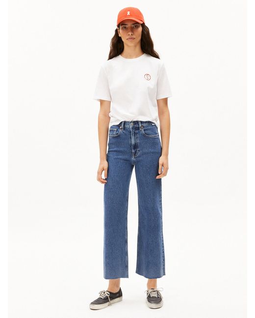 ARMEDANGELS Blue Jeans Murliaa Cropped