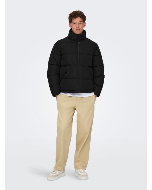 Only & Sons Jacke Onspack in Black für Herren