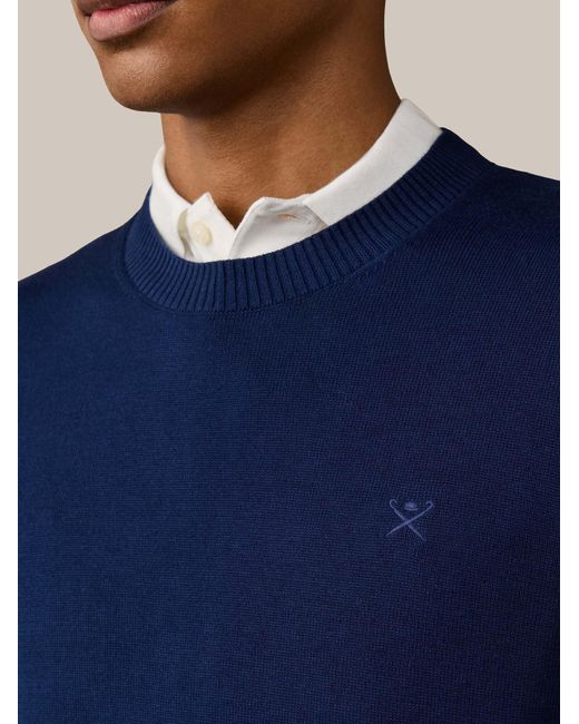 Hackett Pullover Ess in Blue für Herren
