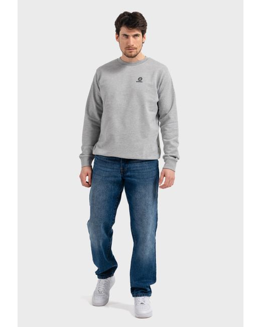 Oldskull Gray Sweatshirt Basic 25