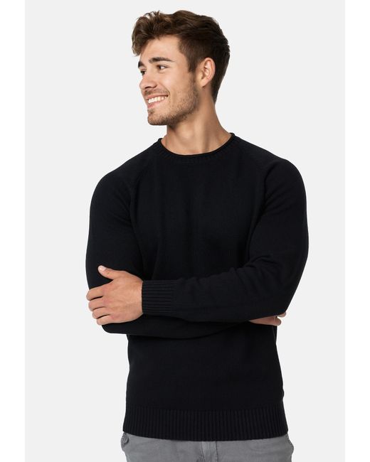 INDICODE Pullover Massum in Black für Herren